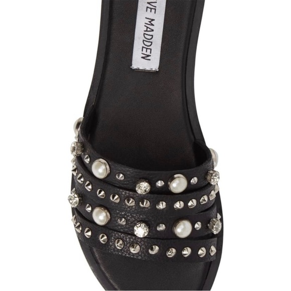 Steve Madden Galaxy, leather strap, sandals size 7 1/2 - Picture 2 of 8